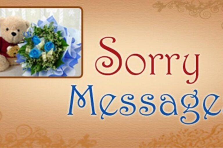 Heartfelt Sorry Messages