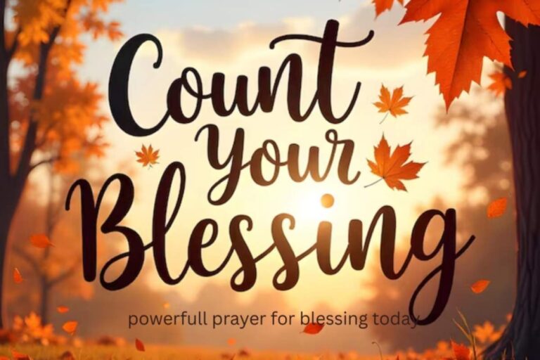 Powerful Prayer For Blessing Today