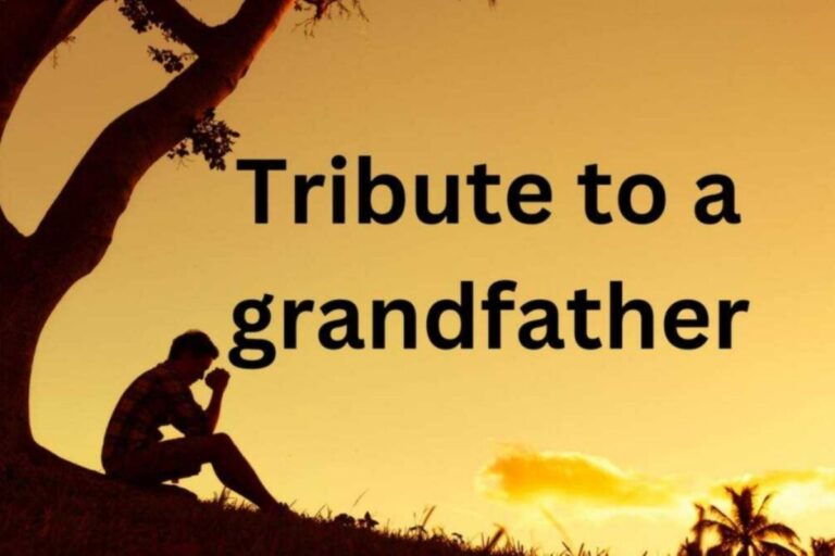 Quotes For a Grandfather Who Passed Away
