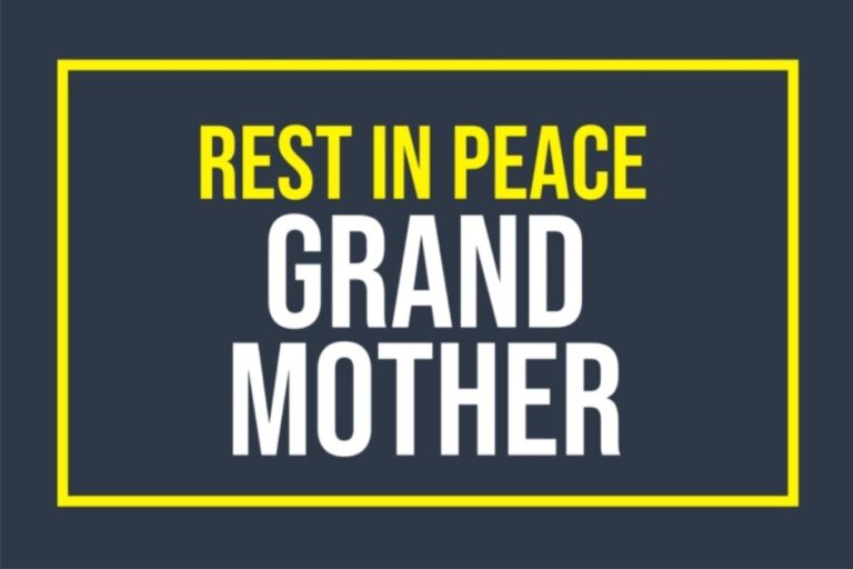 Quotes for a Grandmother Who Passed Away