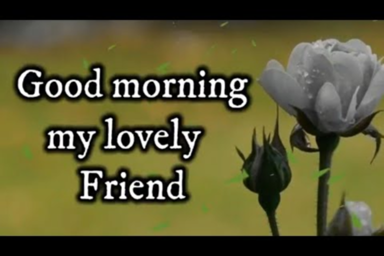 good morning messages for friends