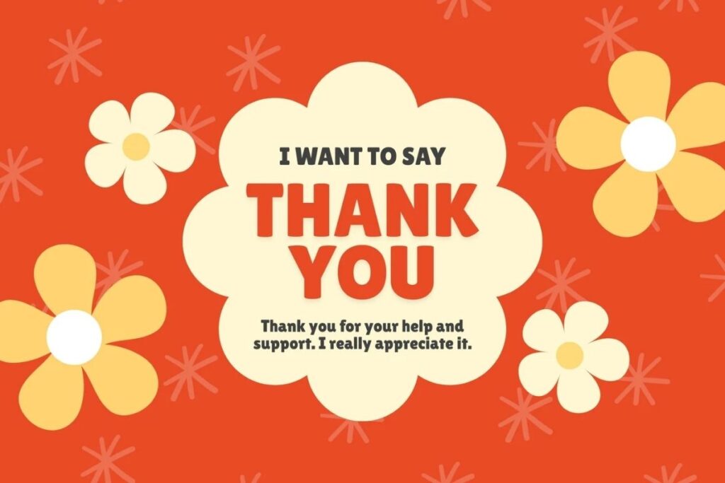 “I appreciate you” examples