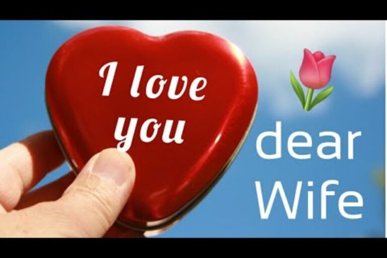 Romantic Love and Trust Messages for Your Wife