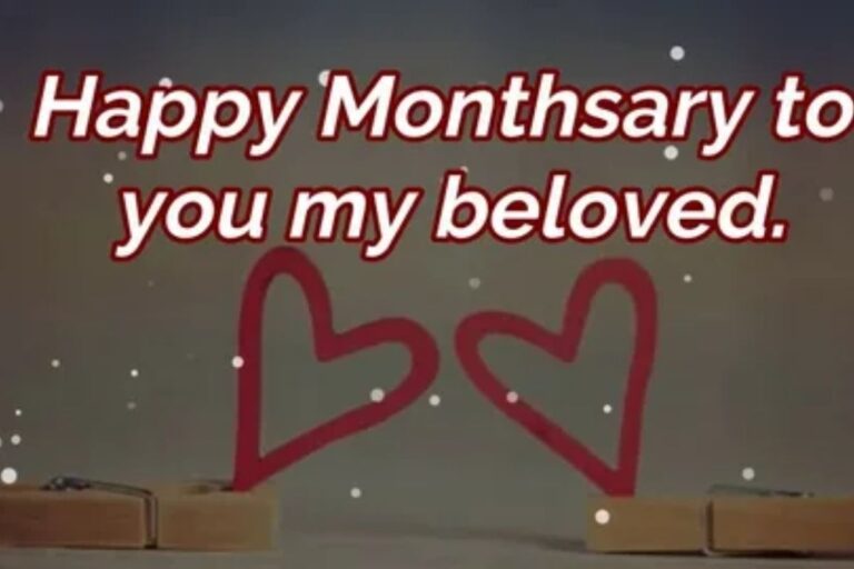 Touching Monthsary Messages for Girlfriend