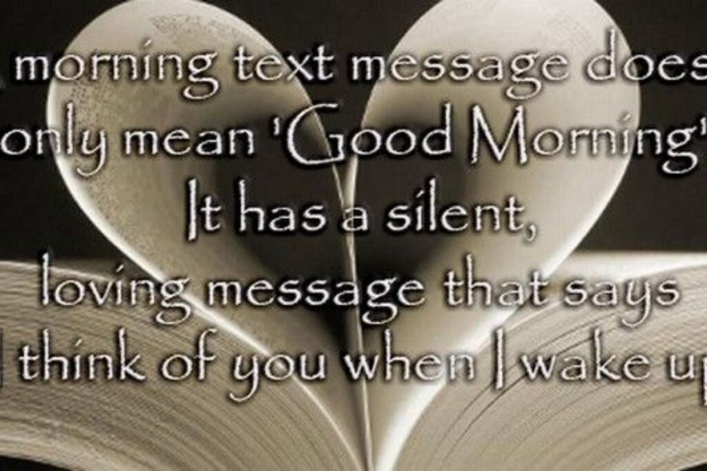 Deep Good Morning Text Messages