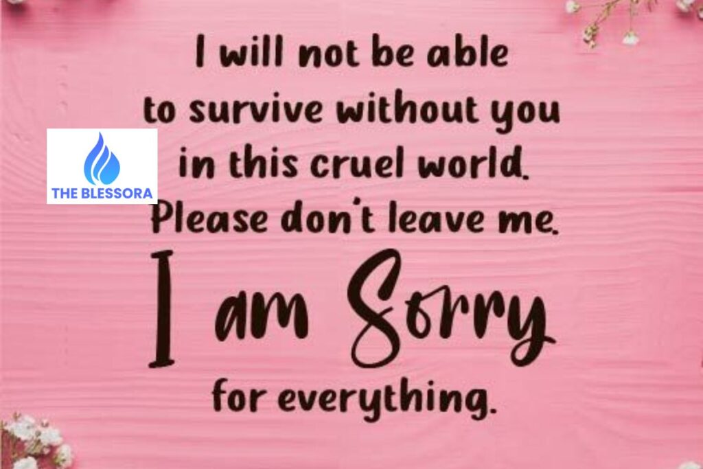 Genuine Sorry Messages for Girlfriend