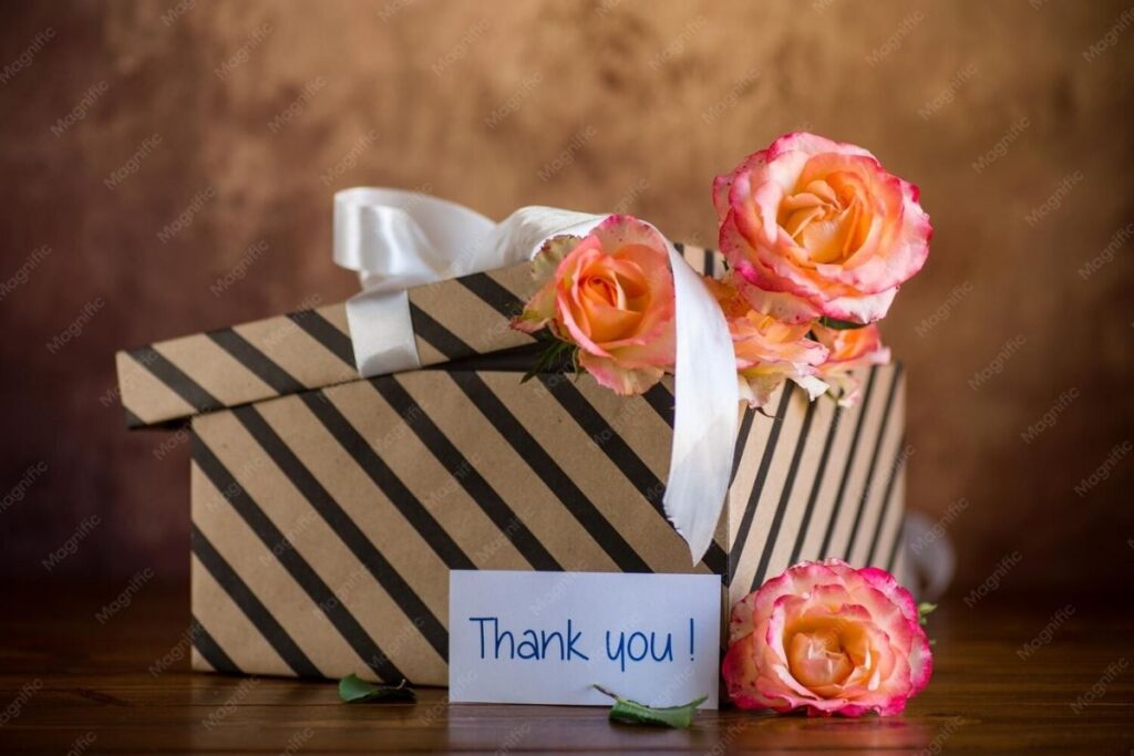 Messages to Say “Thank You for an Unexpected Gift”