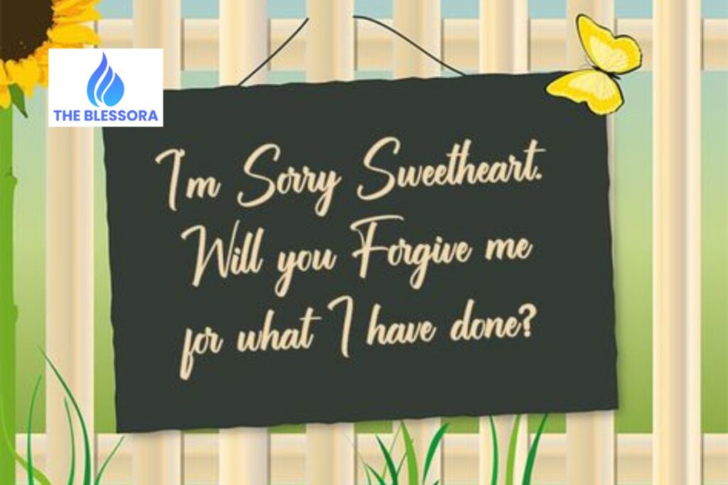 Sweet Sorry Message for Wife