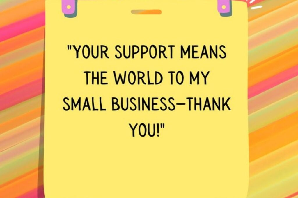Thank You Messages for Business Investment