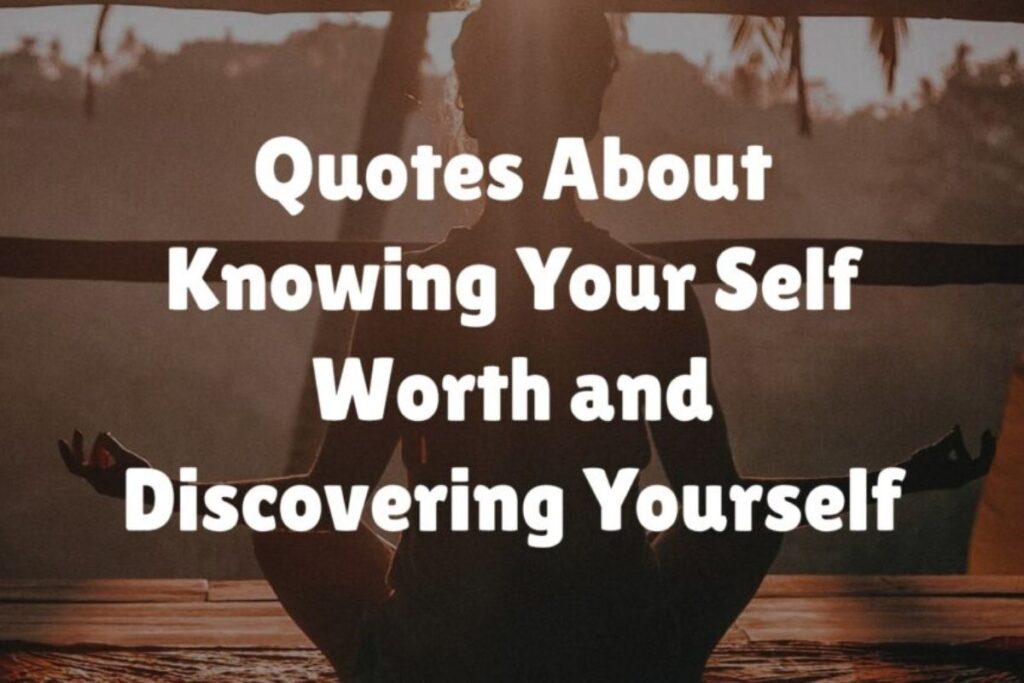 When You Need to Remember Your Value