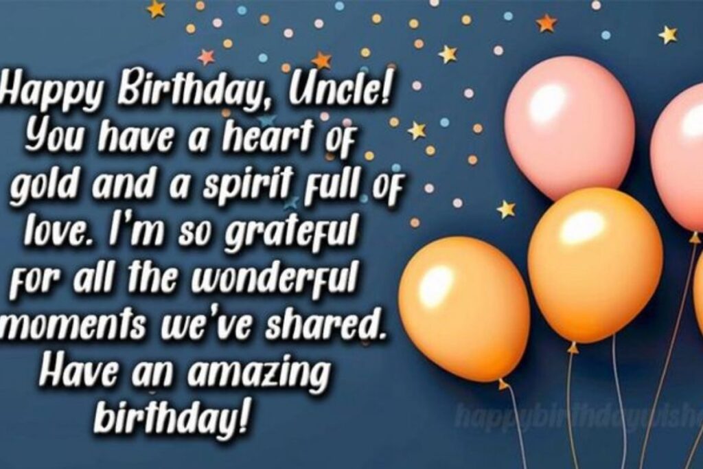 Inspirational Birthday Wishes for Uncle