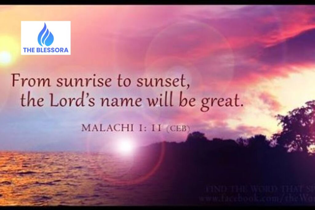 Bible Verses About the Sunset
