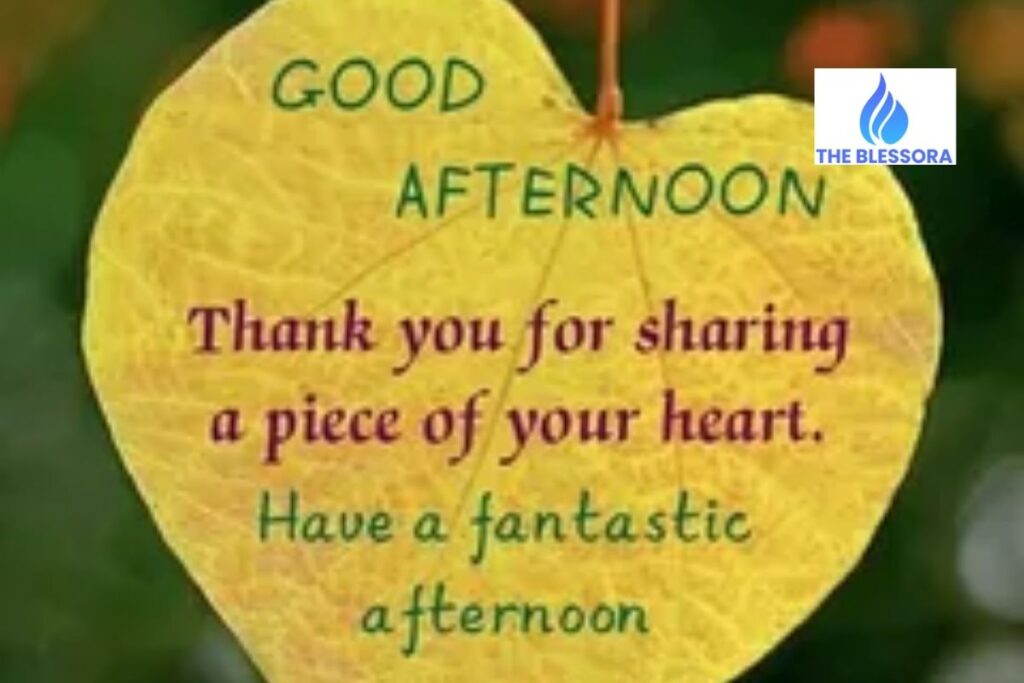 Good Afternoon Messages for Her for Gratitude