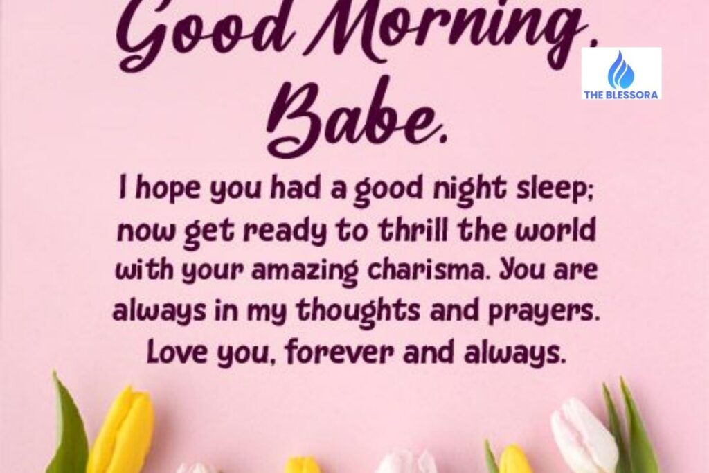 Good Morning Paragraphs to Encourage Her Goals
