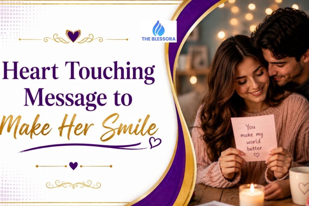 Heart Touching Message to Make Her Smile