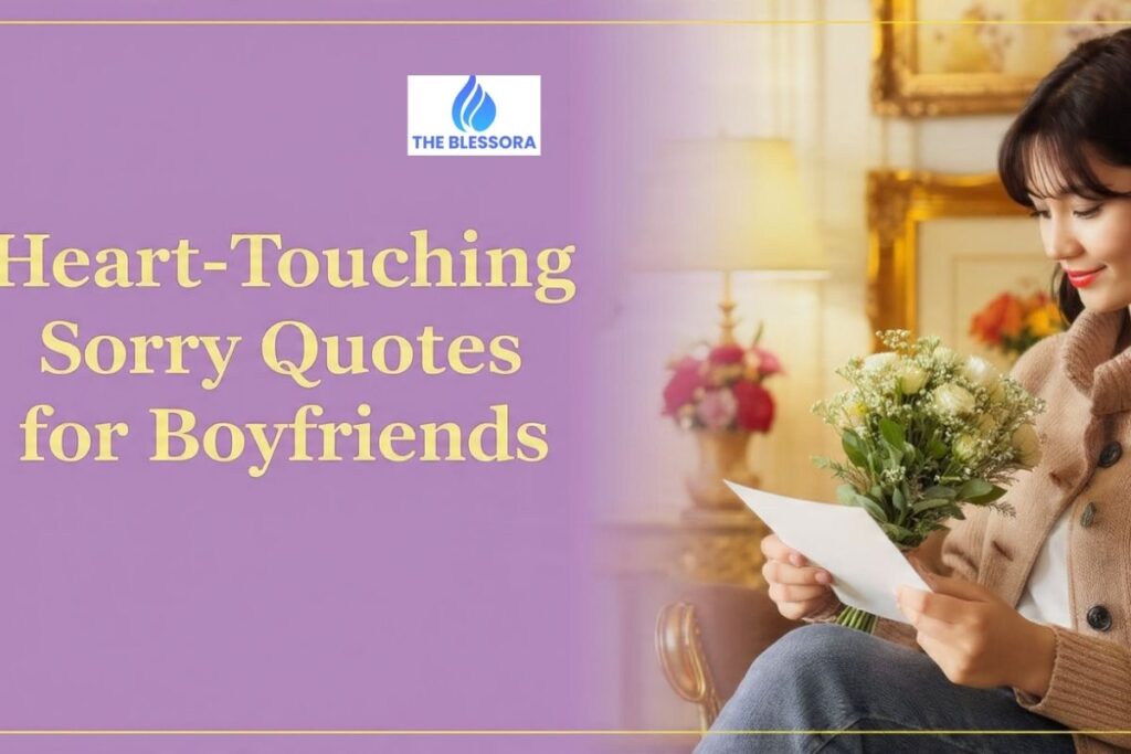 Heart-Touching Sorry Quotes for Boyfriends