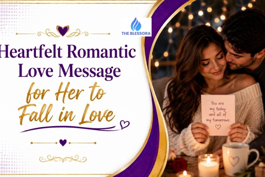 Heartfelt Romantic Love Message for Her to Fall in Love