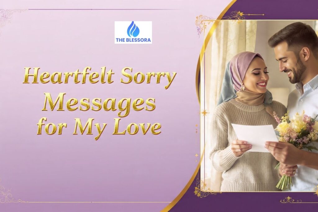 Heartfelt Sorry Messages for My Love