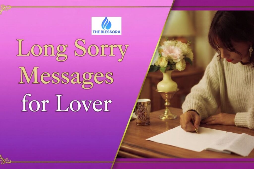 Long Sorry Messages for Lover