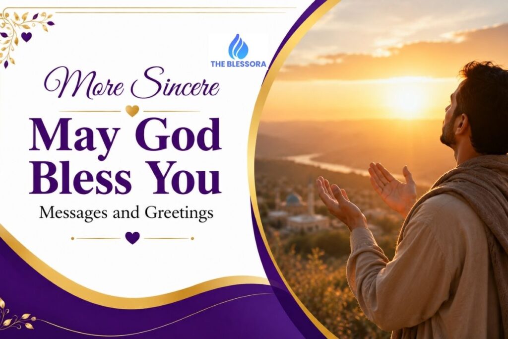 More Sincere May God Bless You Messages and Greetings