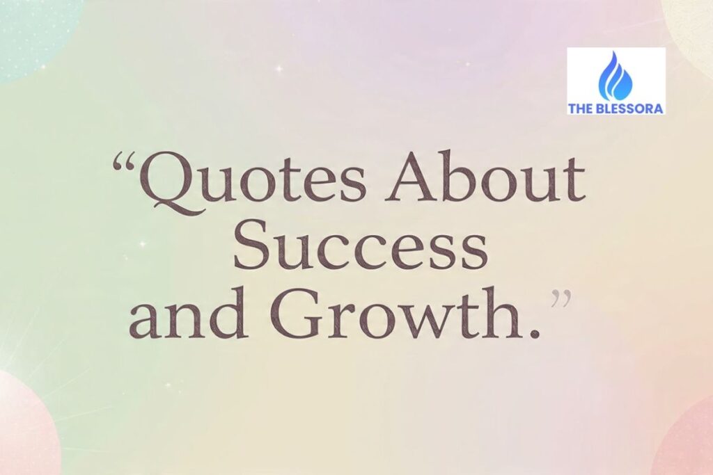 Quotes About Success and Growth
