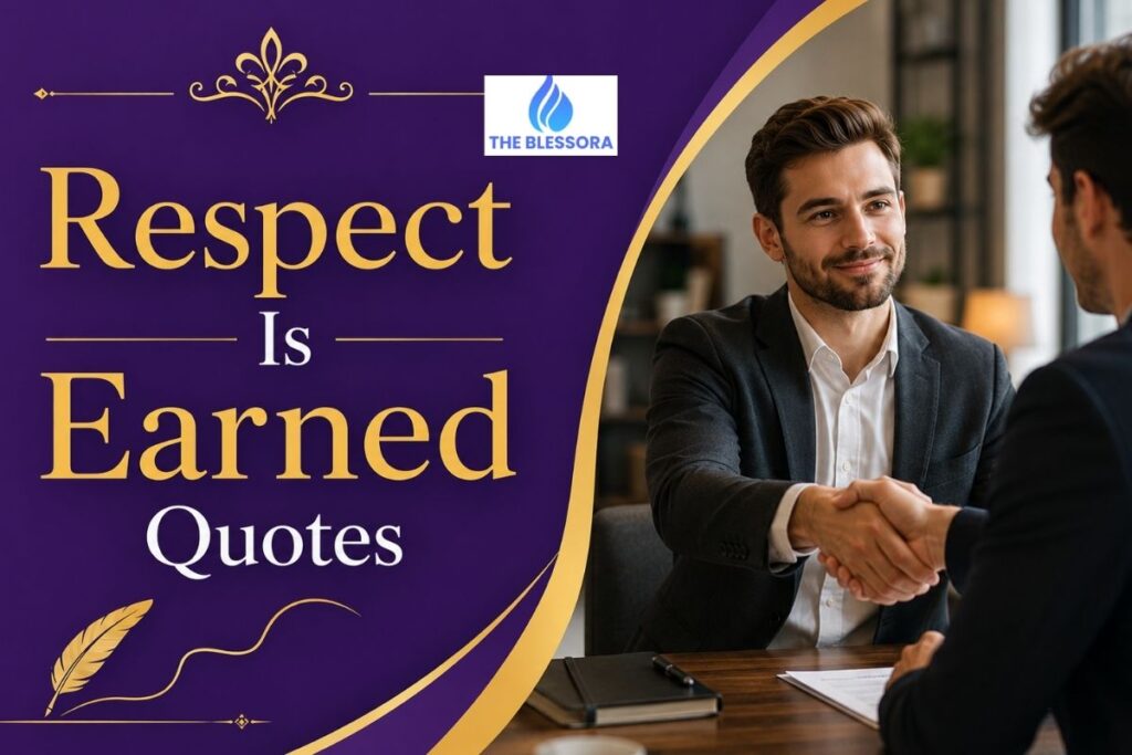 Respect Is Earned Quotes