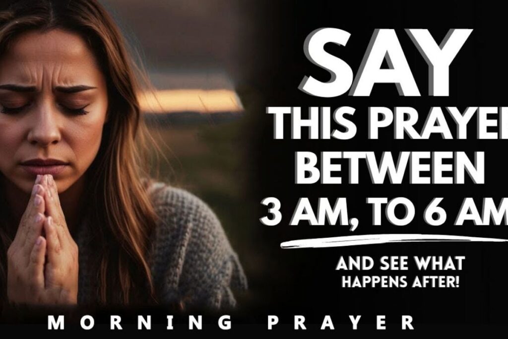 Say This Prayer