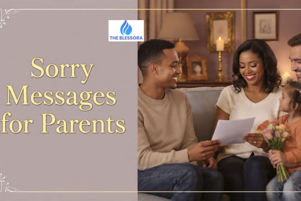 Sorry Messages for Parents