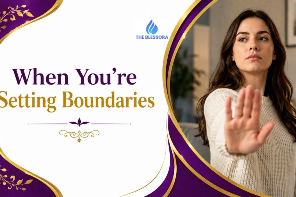 When You’re Setting Boundaries