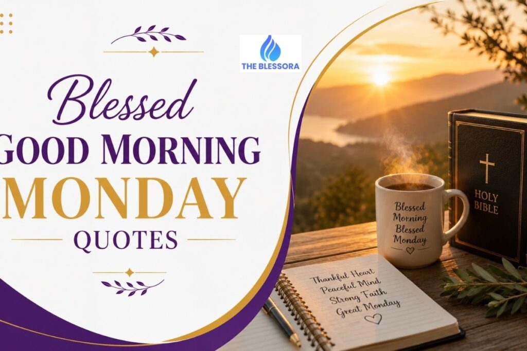 Blessed Good Morning Monday Quotes