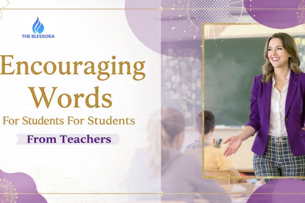 Encouraging Words For Students From Teachers