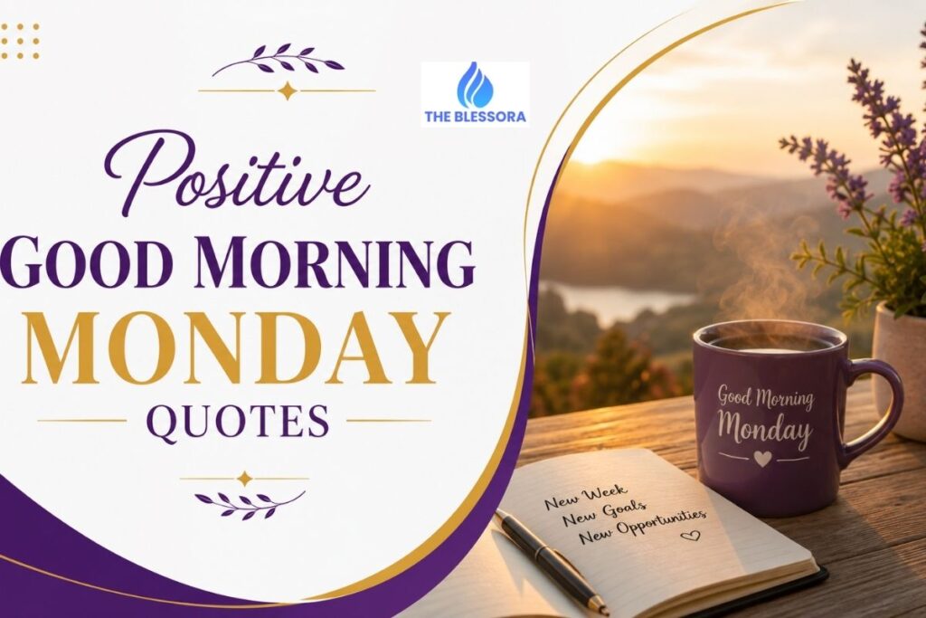 Positive Good Morning Monday Quotes