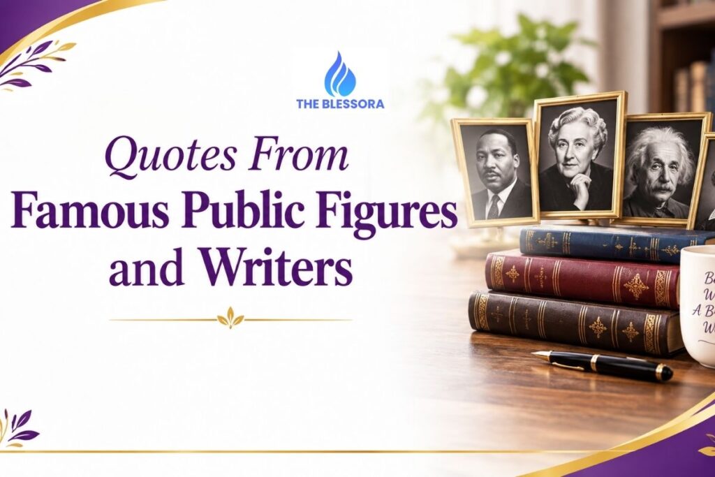Quotes From Public Figures and Writers