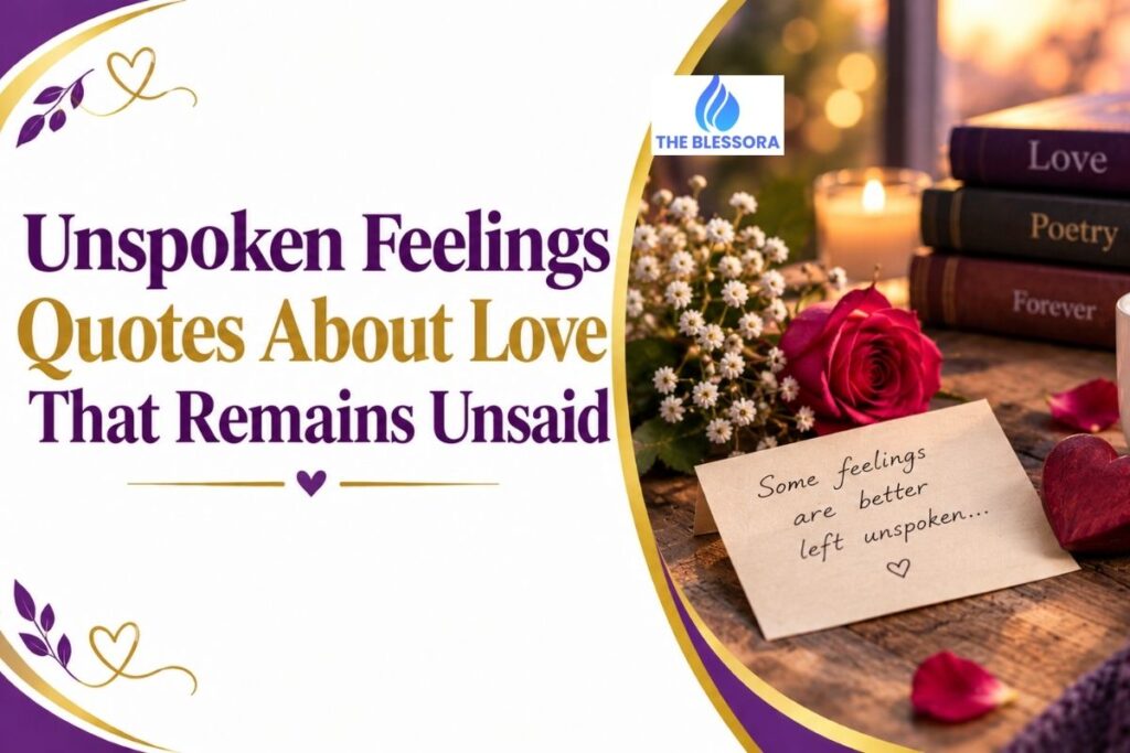Unspoken Feelings Quotes About Love That Remains Unsaid