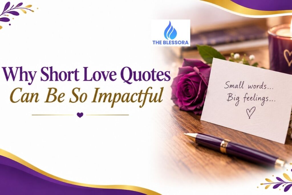 Why Short Love Quotes Can Be So Impactful