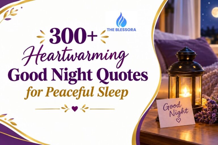 300+ Heartwarming Good Night Quotes for Peaceful Sleep