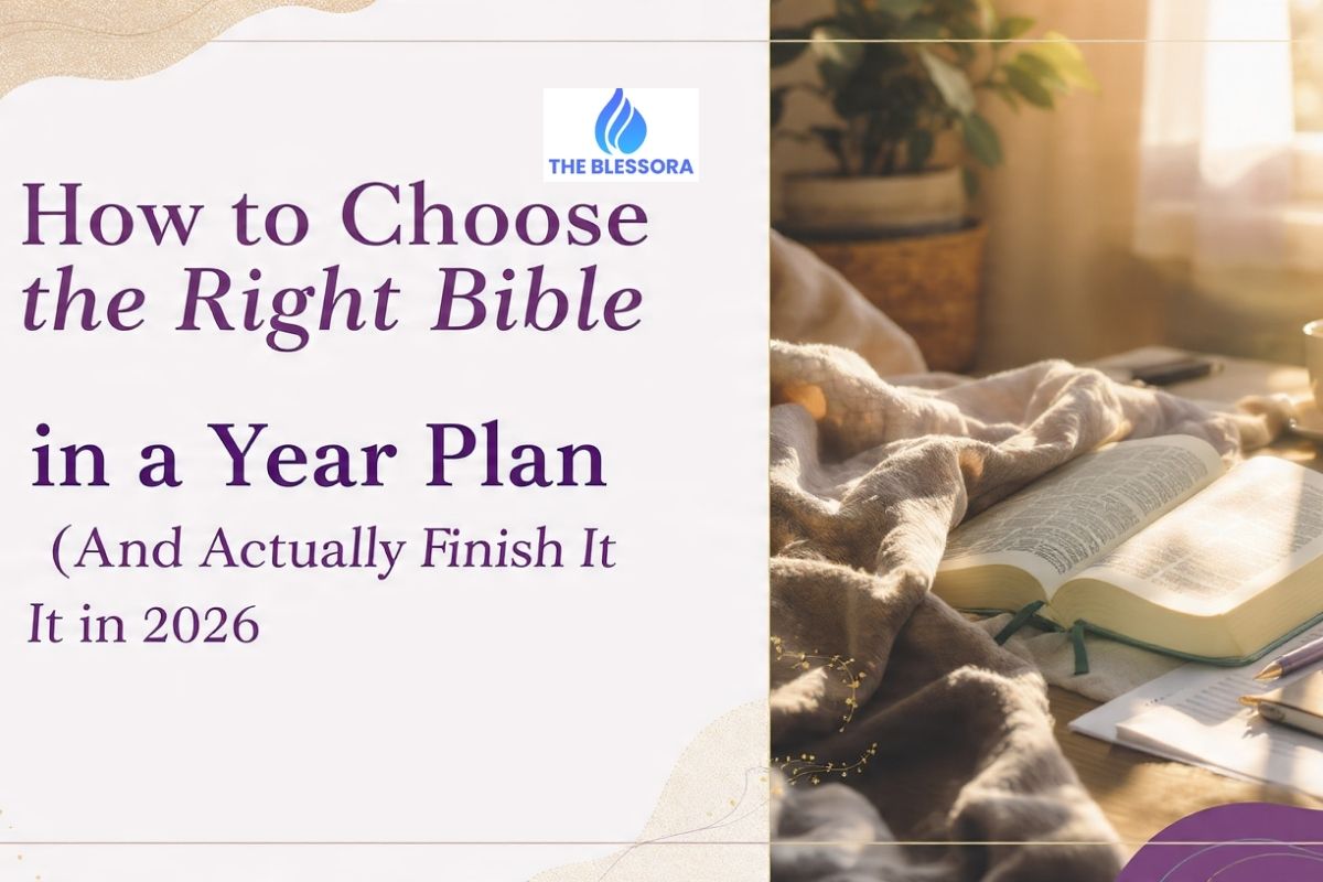 How to Choose the Right Bible in a Year Plan (And Actually Finish It) in 2026