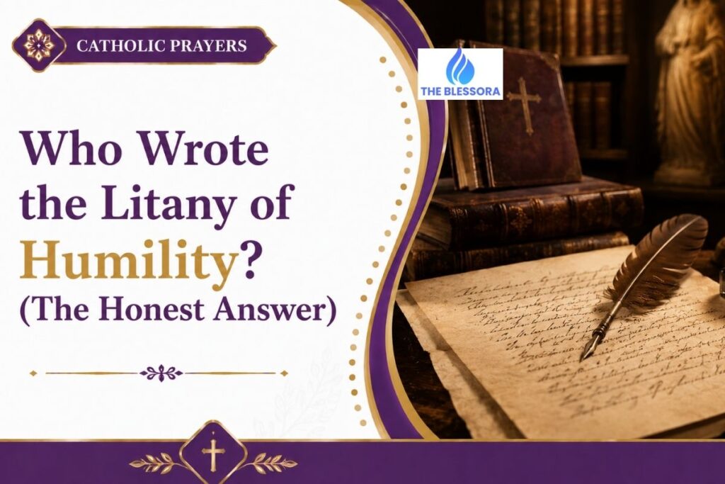 Who Wrote the Litany of Humility? (The Honest Answer)