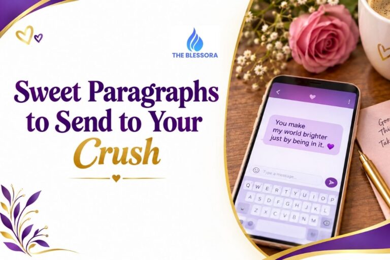 160+Sweet Paragraphs to Send to Your Crush to Express Your Feelings