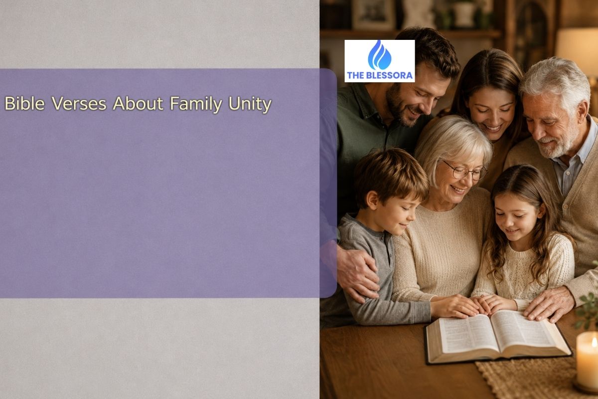 25+ One Heart Bible Verses About Family Unity